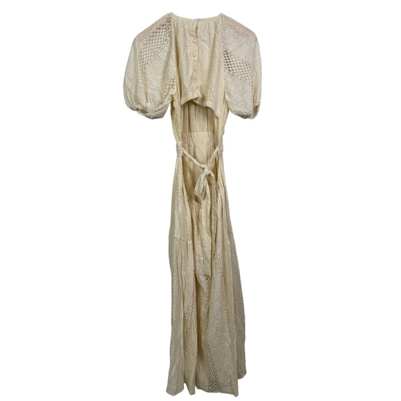 Anthropologie Verb by Pallavi Singhee Agneza Lace Maxi Dress Size 10‎ NWT $238 - Picture 16 of 16